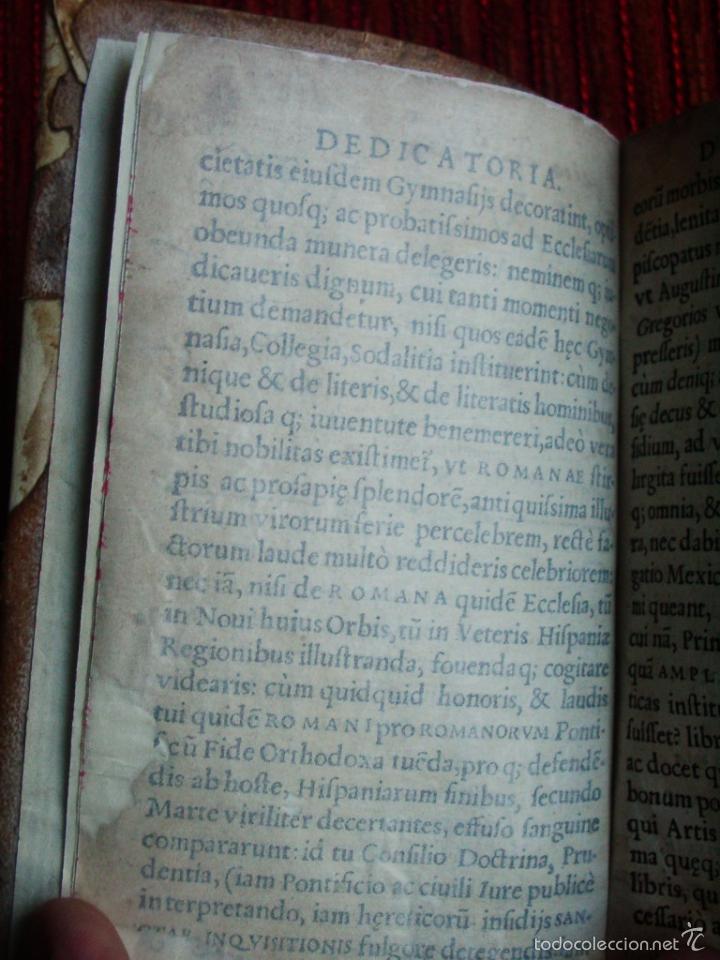 Libros antiguos: 1605 - El POETICARVM. ANTONIO RUBIO. M&Eacute;XICO.ORIGINAL. - Foto 18