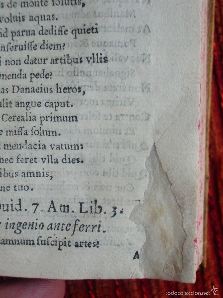 Libros antiguos: 1605 - El POETICARVM. ANTONIO RUBIO. M&Eacute;XICO.ORIGINAL. - Foto 19