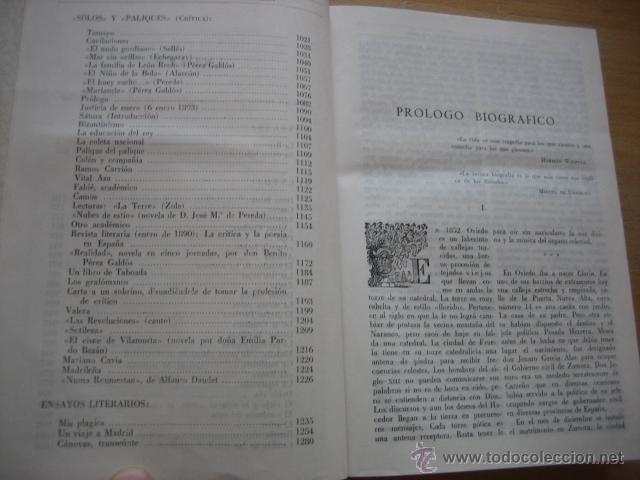 Libros antiguos: LEOPOLDO ALAS CLAR&Iacute;N OBRAS SELECTAS - Foto 5