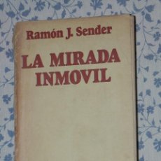 Libros antiguos: VENDO NOVELA, LA MIRADA INMOVIL.
