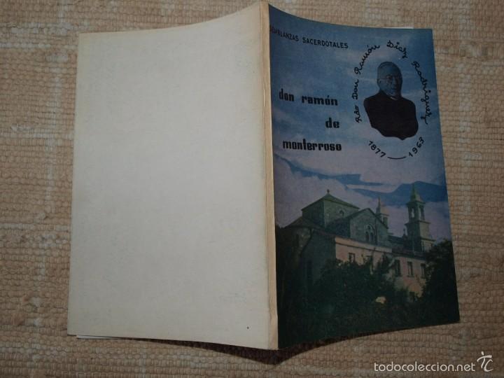 Libros antiguos: Don Ram&oacute;n de Monterroso. Lugo, Galicia. - Foto 2