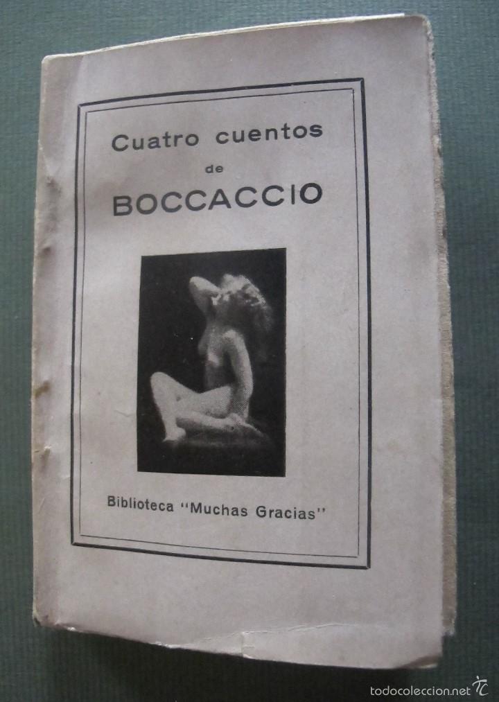 Libros antiguos: CUATRO CUENTOS DE BOCACCIO-MADRID - Foto 1