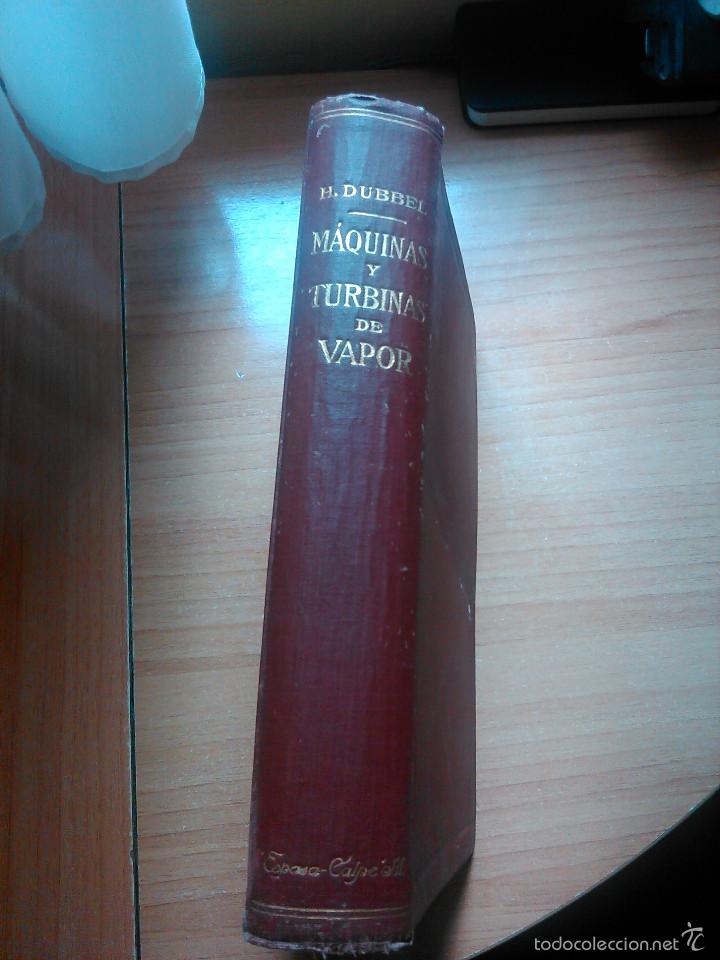 Libros antiguos: Maquinas y turvinas de vapor - Foto 2