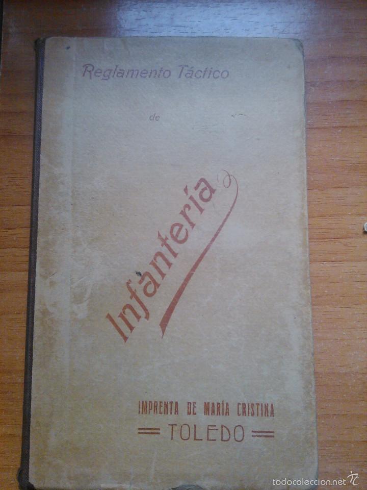 Libros antiguos: Reglamento tactico de Infanteria - Foto 1