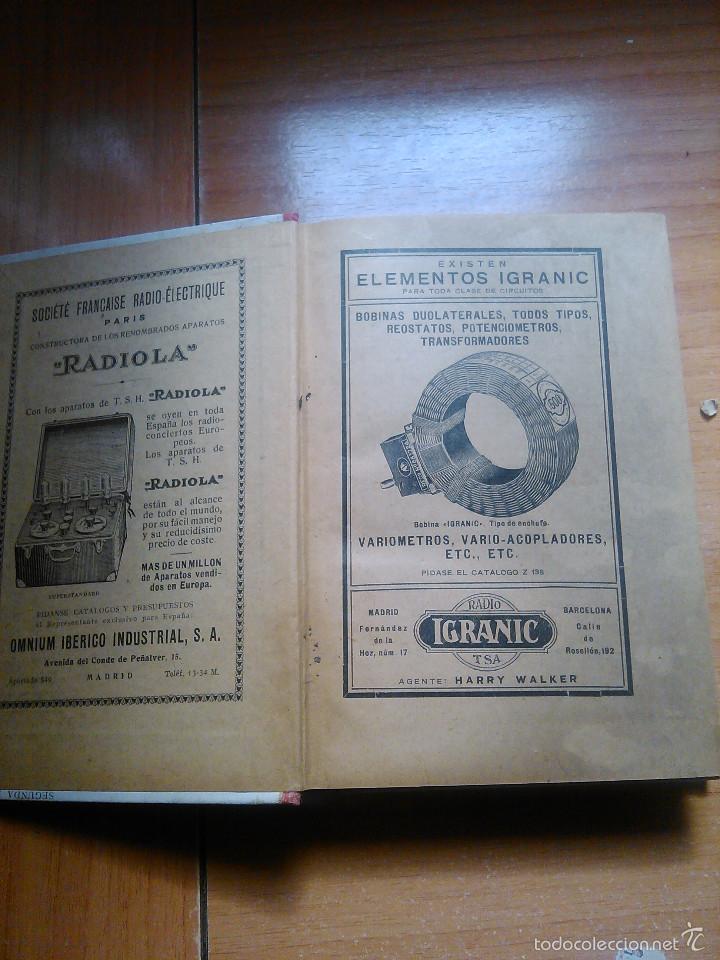 Libros antiguos: Telegrafia telefonia sin hilos - Foto 2