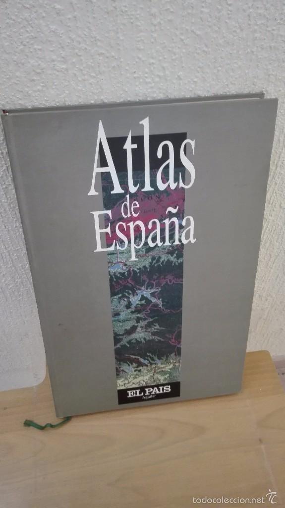 Libros antiguos: ATLAS DE ESPA&Ntilde;A EL PAIS AGUILAR - Foto 1