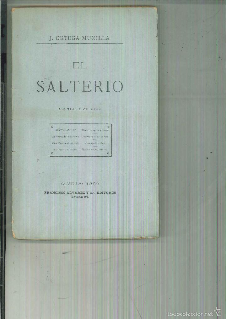Libros antiguos: EL SALTERIO. J. Ortega Munilla - Foto 1