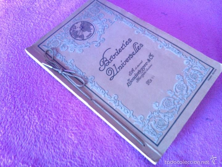 Libros antiguos: BRODERIES UNIVERSELLES, S. A. CI-DEVANT, SONDEREGGER & CO HERISAU 1925 - Foto 1