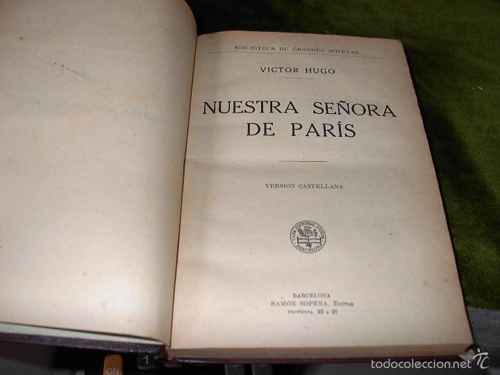 Libros antiguos: NUESTRA SE&Ntilde;ORA DE PARIS-COMIENZOS XIX - Foto 1