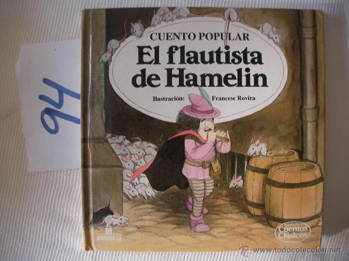 Libros antiguos: CUENTOS CLASICOS - EL FLAUTISTA DE HAMELIN - Foto 1