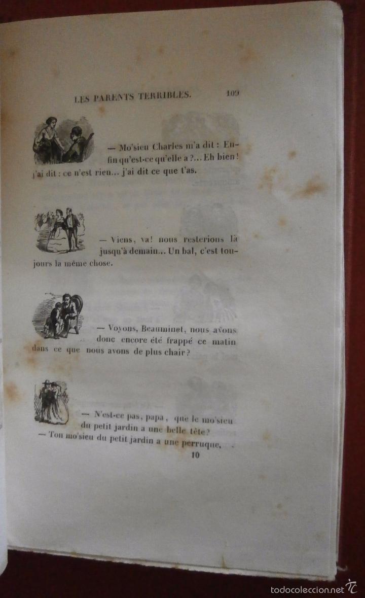 Libros antiguos: Masques et visages. Gavarni - Foto 2