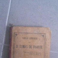 Libros antiguos: ANTIGUO PEQUEÑO LIBRO FABULAS LITERARIAS POR D TOMAS DE ARIARTE AÑO 1913 LIBRERIA DE PERLADO PAEZ. Lote 56717652