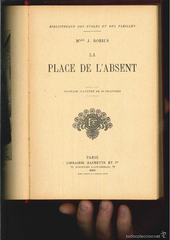 Libros antiguos: LA PLACE DE LABSENT. Mlle. J. Borius - Foto 1