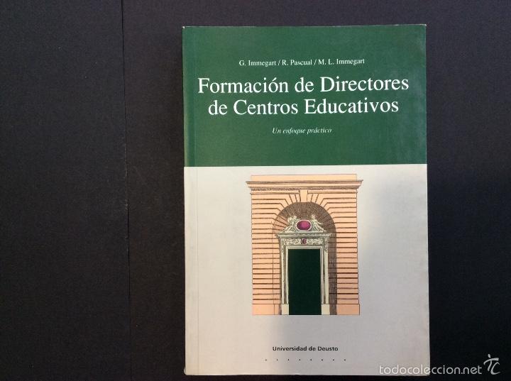 Libros antiguos: Formaci&oacute;n de directores de centros educativos - Foto 1