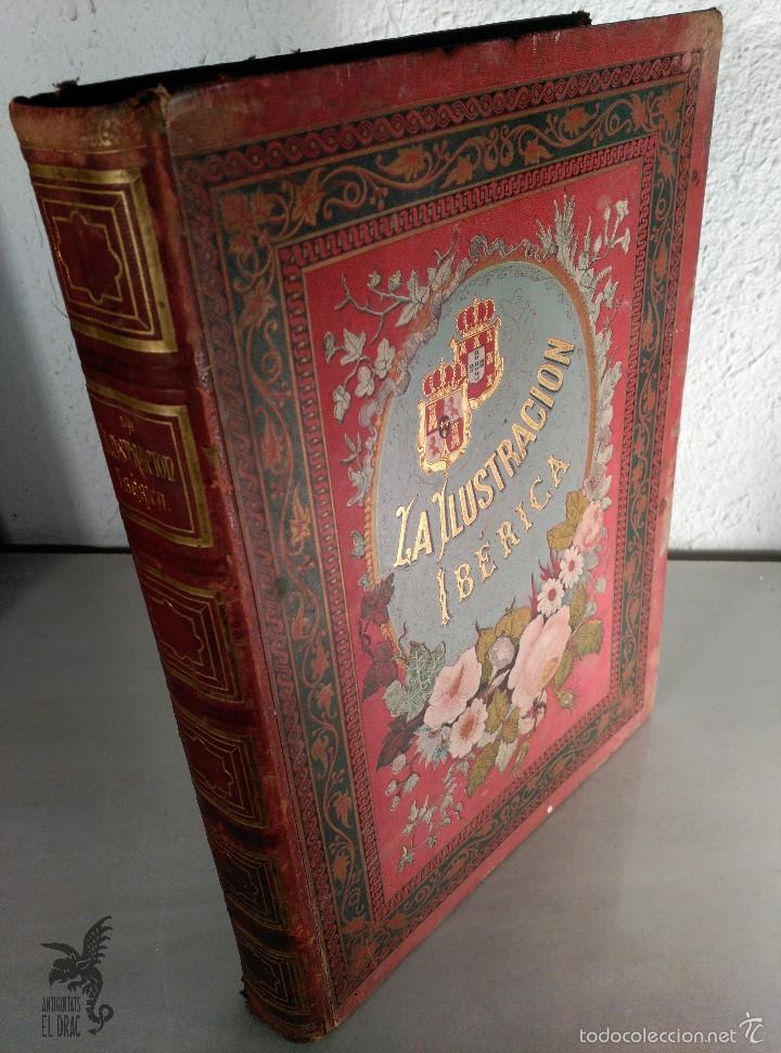 Libros antiguos: LA ILUSTRACION IBERICA RAMON MOLINAS SEMANARIO CIENTIFICO LITERARIO ART&Iacute;STICO 1893 TOMO UNDECIMO