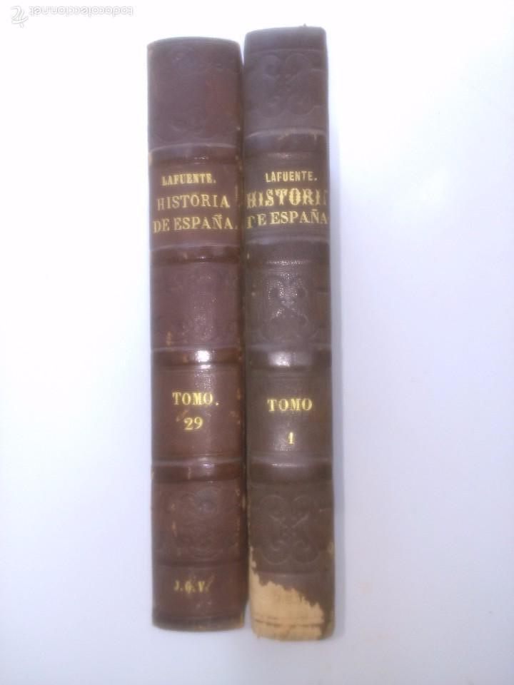 Libros antiguos: Historia general de Espa&ntilde;a. Modesto Lafuente - Foto 1