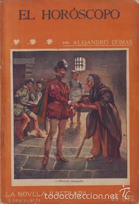 Libros antiguos: DUMAS, Alejandro: EL HOROSCOPO. - Foto 1