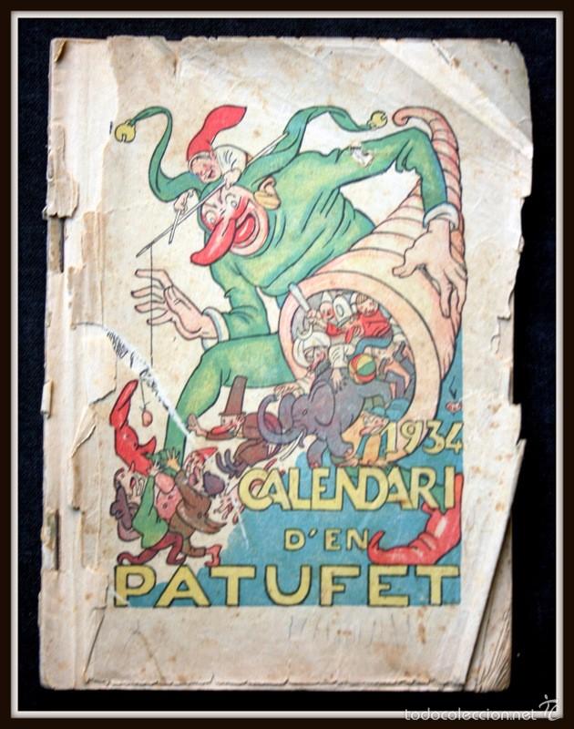 Libros antiguos: CALENDARI D&acute;EN PATUFET  1934 - Foto 1