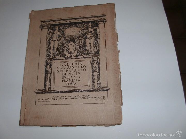 Libros antiguos: CATALOGO OBRAS DE ARTE - - Foto 1