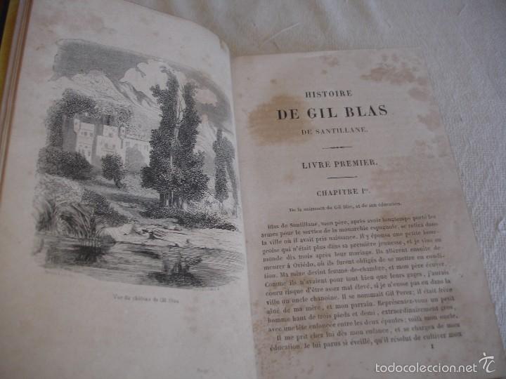 Libros antiguos: LE SAGE: HISTOIRE DE GIL BLAS DE SANTILLANE - Foto 4