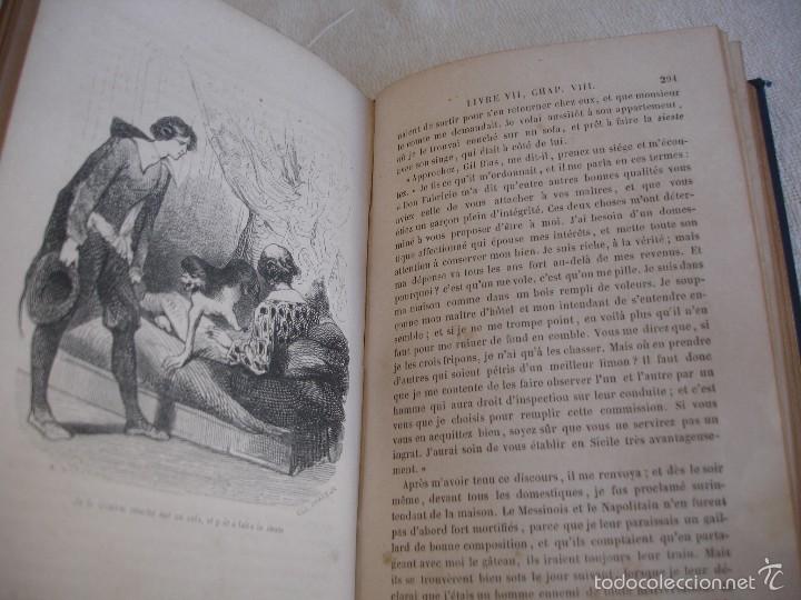 Libros antiguos: LE SAGE: HISTOIRE DE GIL BLAS DE SANTILLANE - Foto 8