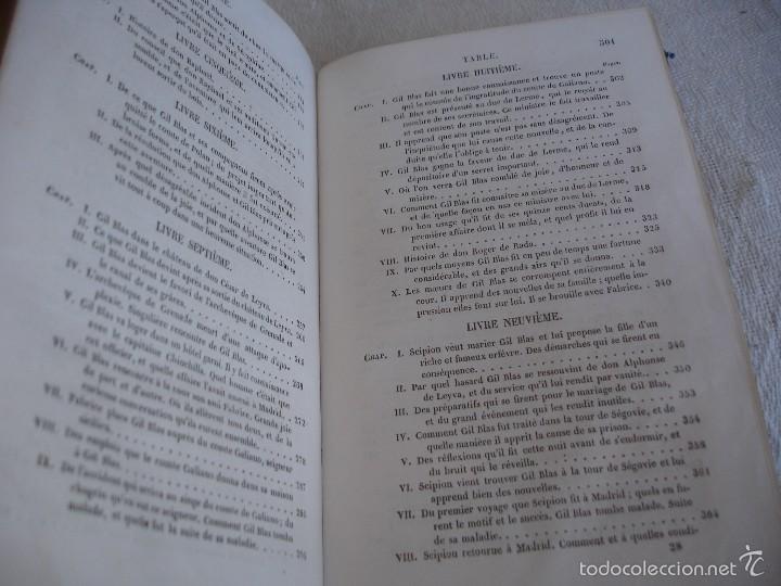 Libros antiguos: LE SAGE: HISTOIRE DE GIL BLAS DE SANTILLANE - Foto 11