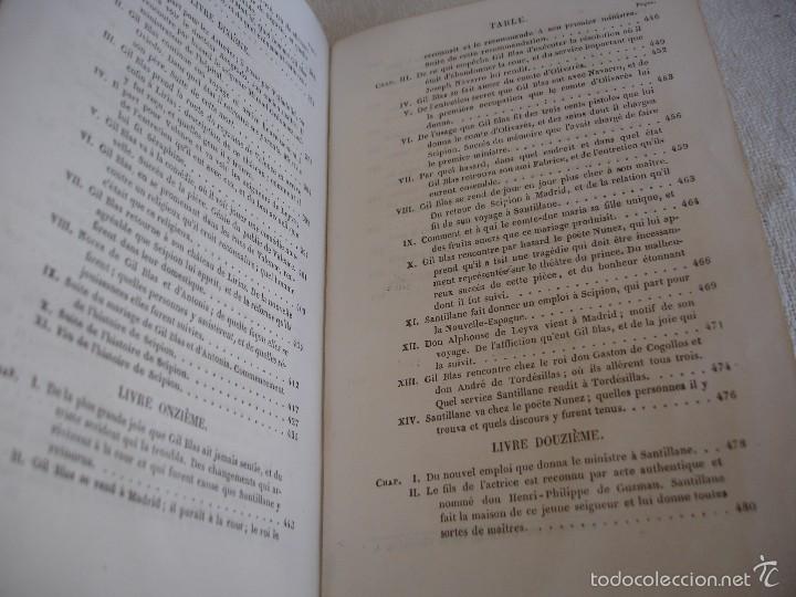 Libros antiguos: LE SAGE: HISTOIRE DE GIL BLAS DE SANTILLANE - Foto 12
