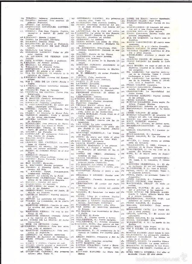 Libros antiguos: CATALOGO NUMERADO DE LA COLLECCION CRISOL. AGUILAR - Foto 2
