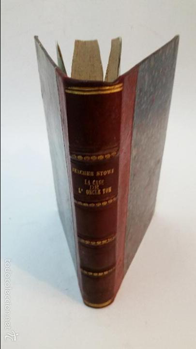 Libros antiguos: 1897 - HARRIET BEECHER STOWE - LA CASE DE L&acute;ONCLE TOM - Foto 1