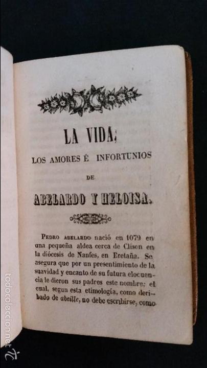 Libros antiguos: 1843 - PEDRO ABELARDO -CARTAS DE ABELARDO A ELO&Iacute;SA - Foto 4