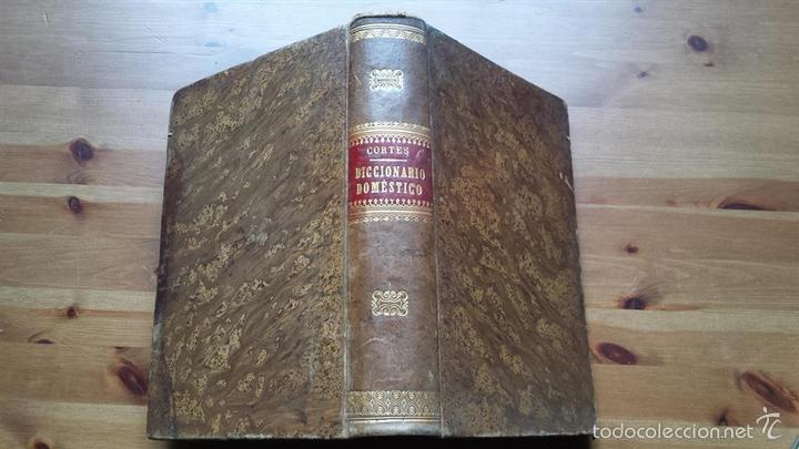 Livres anciens: 1876 Diccionario Dom&eacute;stico Tesoro de las familias o Repertorio Universal de conocimientos &uacute;tiles....