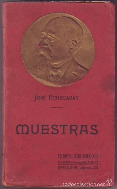 Libros antiguos: ECHEGARAY, Jos&eacute;: MUESTRAS - Foto 1
