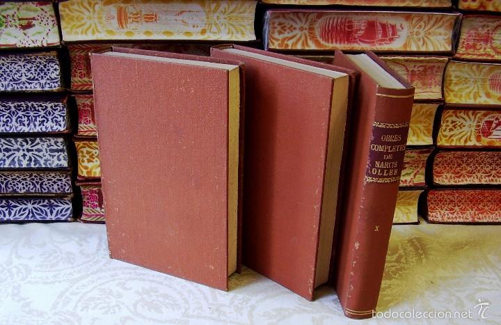 Libros antiguos: OBRES COMPLETES .  12 Vols. .  Autor :  Oller, Narc&iacute;s - Foto 2