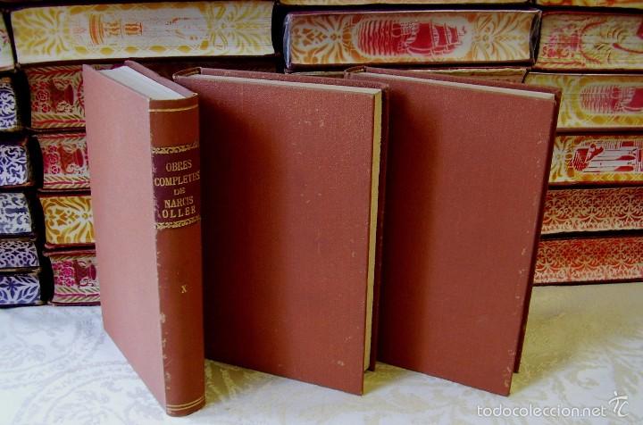 Libros antiguos: OBRES COMPLETES .  12 Vols. .  Autor :  Oller, Narc&iacute;s - Foto 4