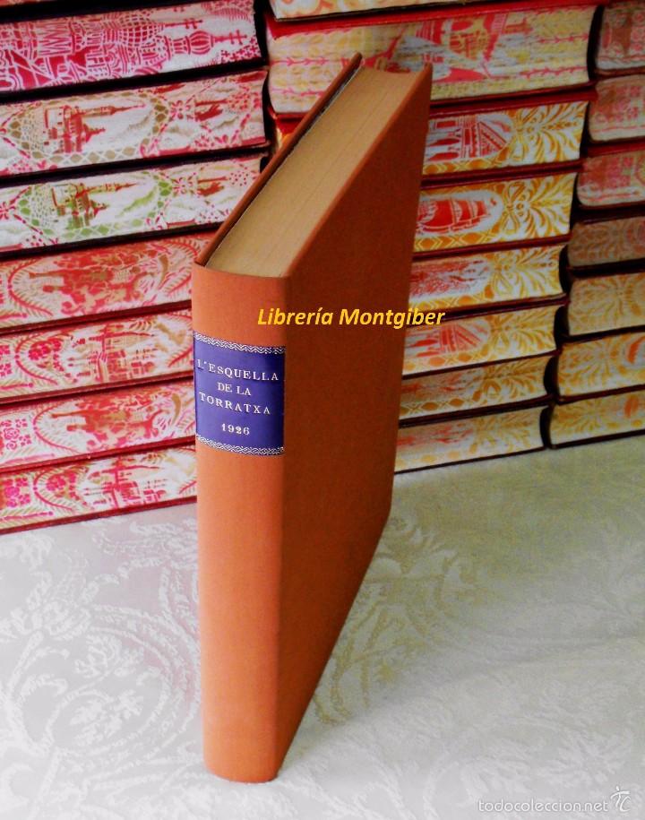Old books: L'ESQUELLA DE LA TORRATXA . Any 1926 Complet . Del N&ordm; 2429 del 8 de gener al N&ordm; 2480 del 30 de ....