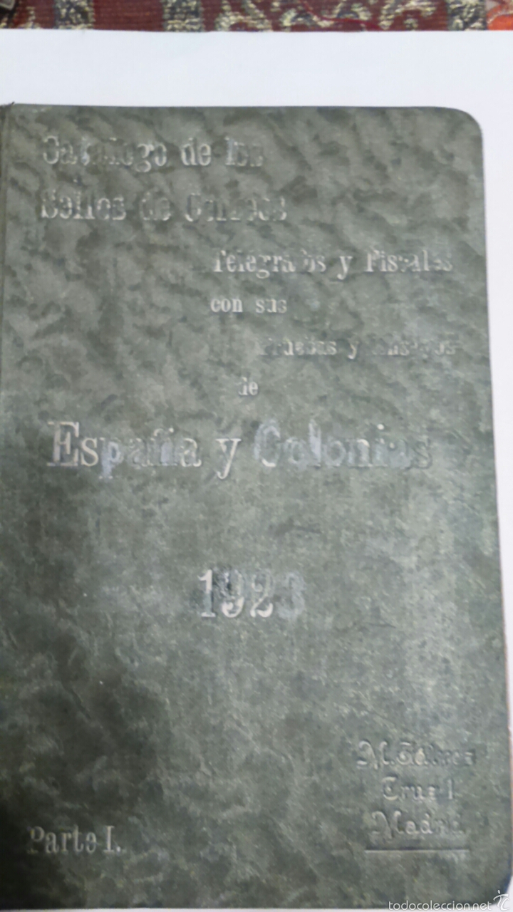 Old books: Espa&ntilde;a y colonias
