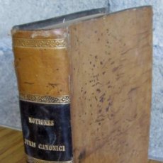Libros antiguos: NOTIONES JURIS CANONICI -- R. P. BALBINE GARRASTAZY VOL - IV 1891 - 1892 LIBRO MANUSCRITO. Lote 57351398