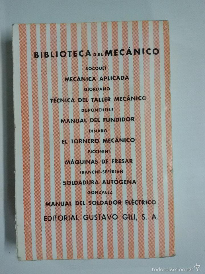Libros antiguos: Libro Mecanica aplicada J.A. Bocquet - Foto 3