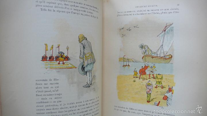 Libros antiguos: VOYAGES DE GULLIVER. JONATHAN SWIFT. C. 1890. - Foto 7