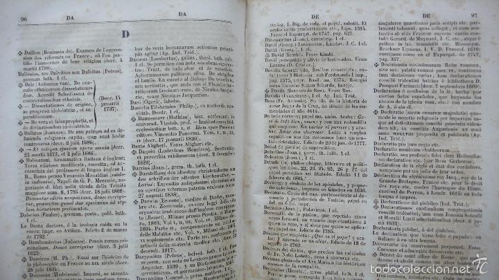 Libros antiguos: INDICE GENERAL DE LOS LIBROS PROHIBIDOS.. 1844. - Foto 5