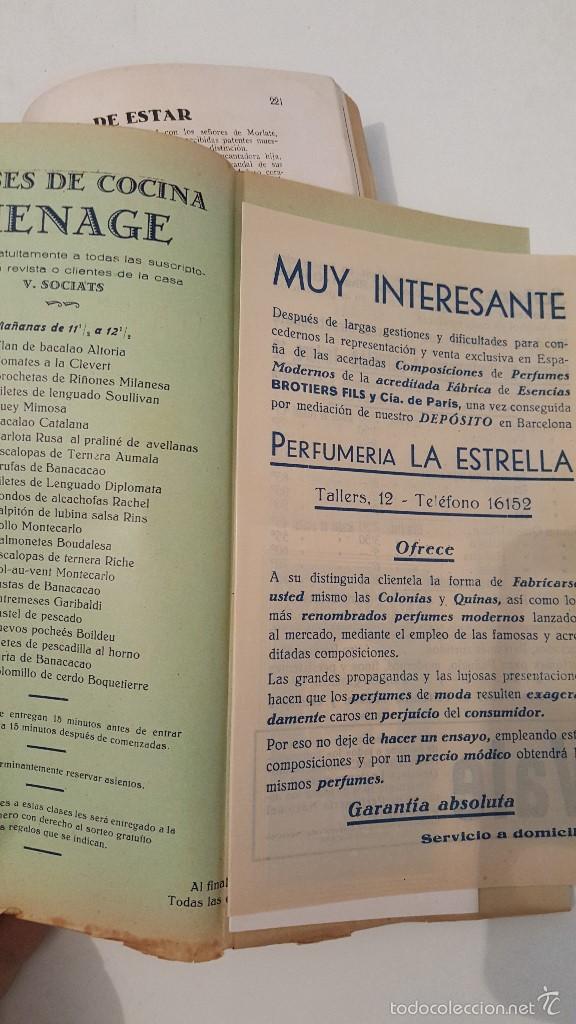 Libros antiguos: MENAGE 1935 (LIBRO COCINA) - Foto 6