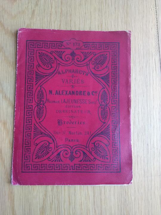 Libros antiguos: broderies. Alphabets. N&ordm; 173 - Foto 1