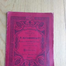 Libros antiguos: BRODERIES. ALPHABETS. Nº 173. Lote 57582039