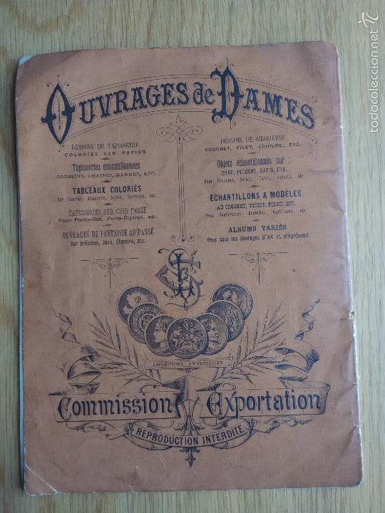 Libros antiguos: Dessins de broderies. Album 326 - Foto 3
