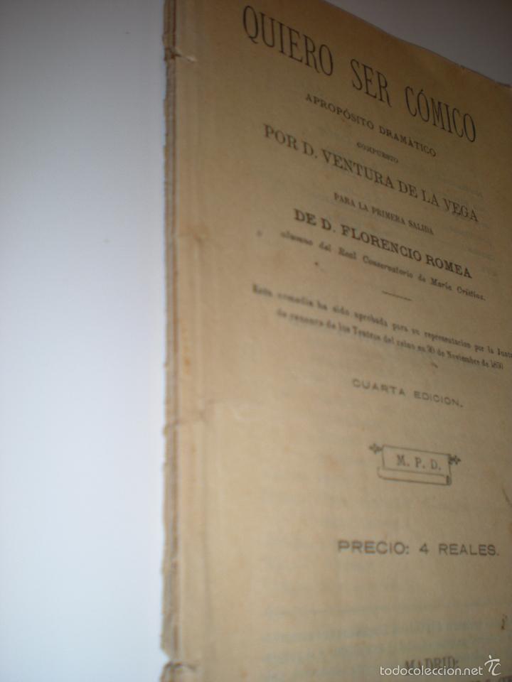 Libros antiguos: QUIERO SER COMICO - Foto 2