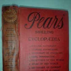 Livres anciens: PEARS SHILLING CYCLOPAEDIA 1898 A. & F. PEARS, LIMITED LONDON. Lote 57606728