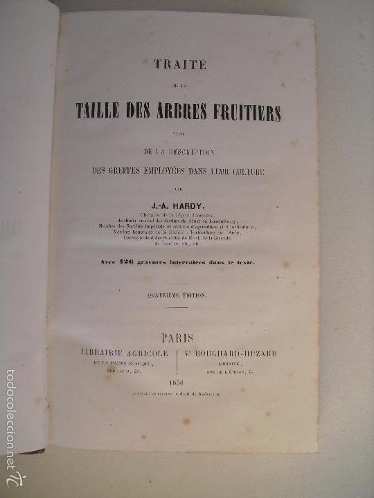 Antiquarische B&uuml;cher: Traite de la Taille des arbres fruitiers. J.-A. Hardy