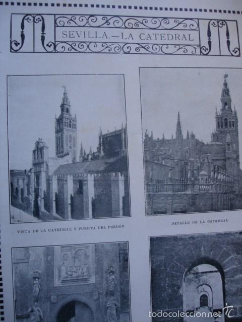 Libros antiguos: LA CATEDRAL DE SEVILLA 5 PG.A&Ntilde;O 1914 - Foto 1