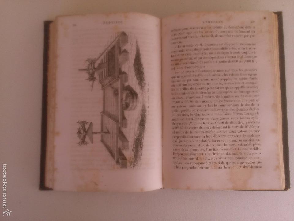 Libros antiguos: Culture de la vigne et vinification. Jules Guyot. - Foto 5