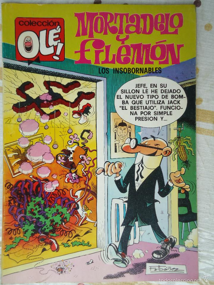 Libros antiguos: MORTADELO Y FILEMON EN LOS INSOBORNABLES - Foto 1